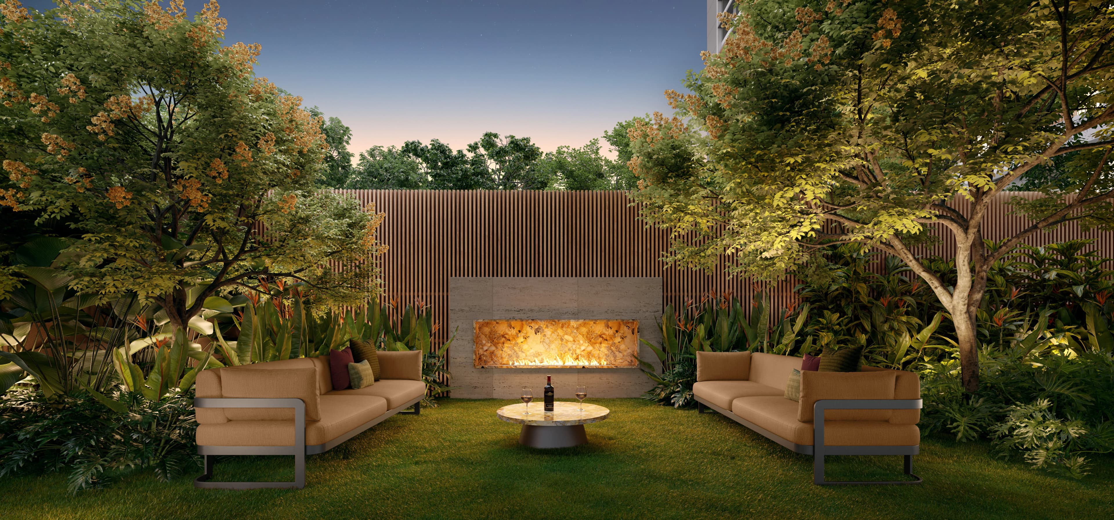 Lounge Lareira