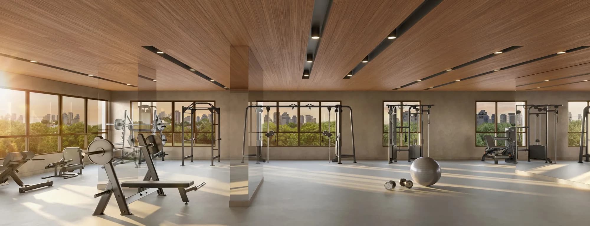 Perspectiva ilustrada do fitness 1